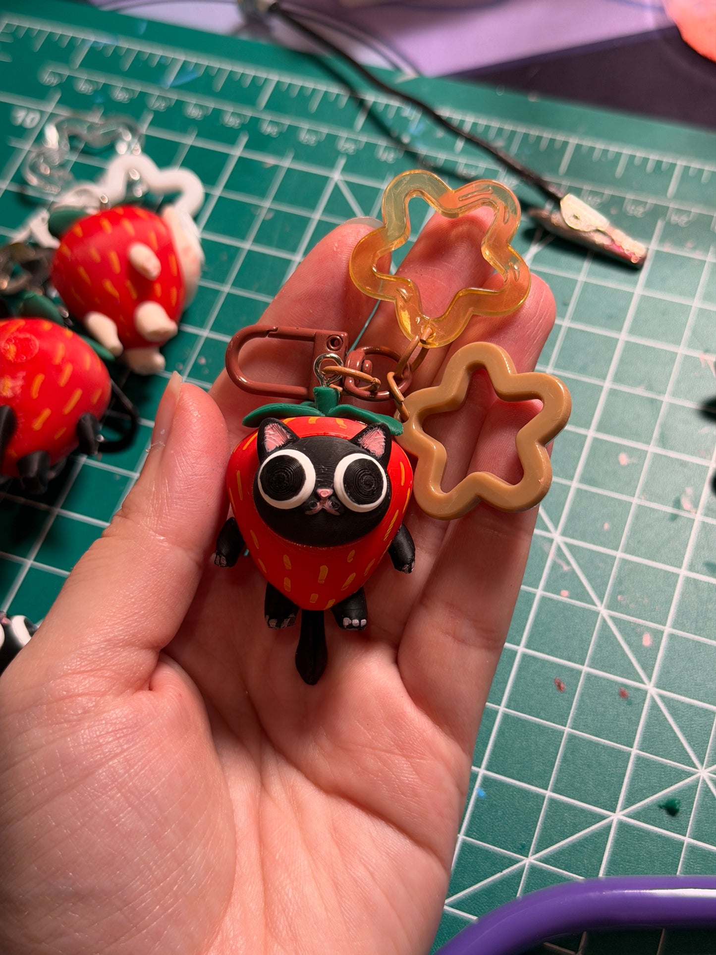 Street Cats Keychain