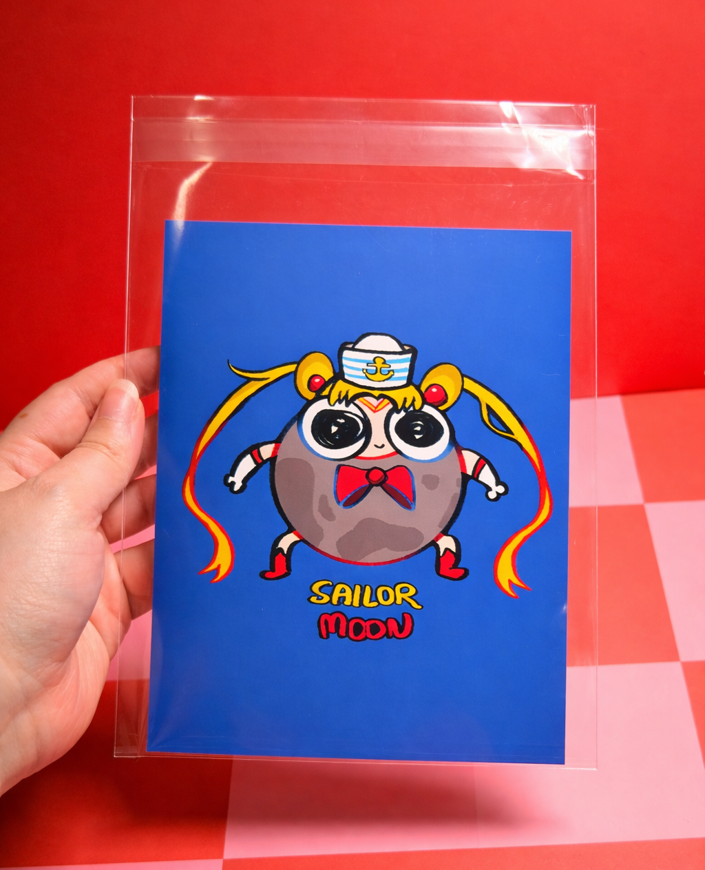 Sailing Anime Girl Print