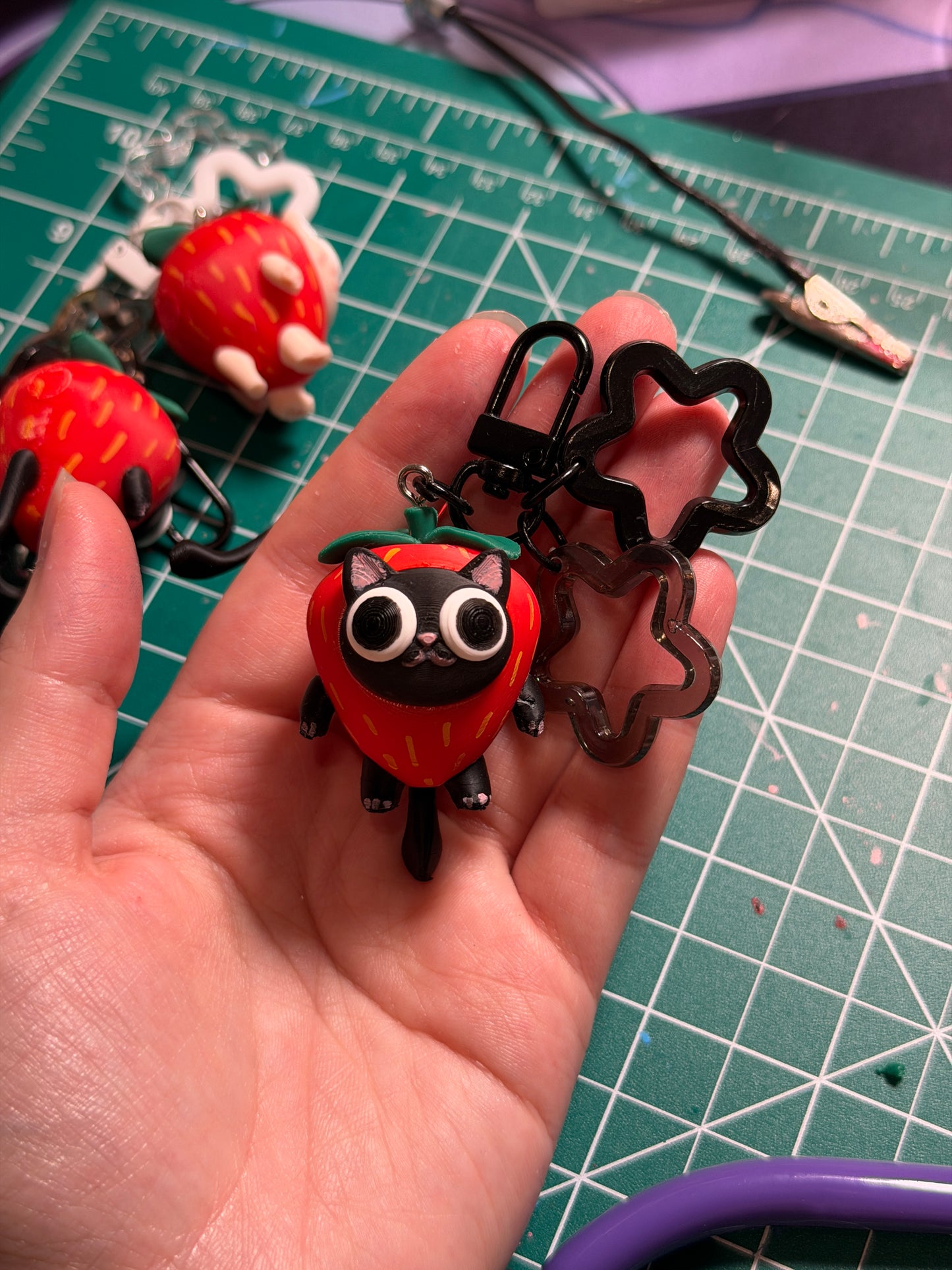 Street Cats Keychain