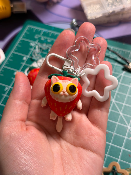 Street Cats Keychain