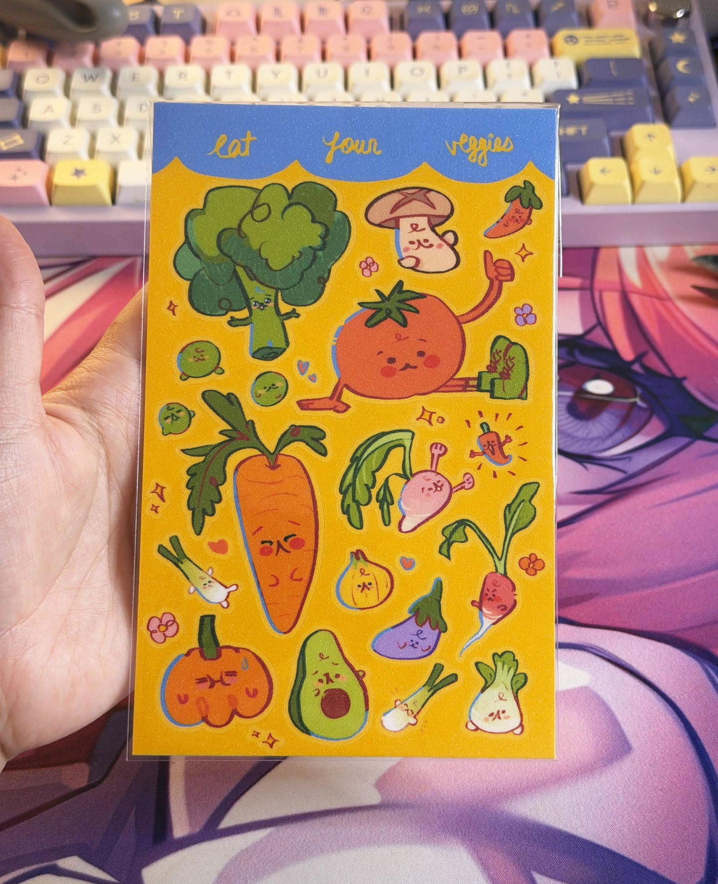 Eat your veggies - Sticker Sheet