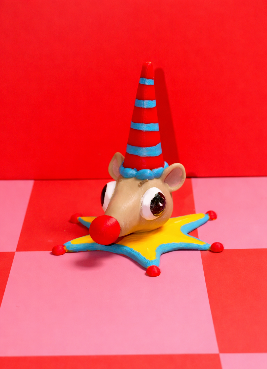 Clown Rat Ring Holder